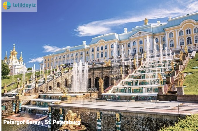 St Petersburg Gezi Rehberi Petergof Sarayi