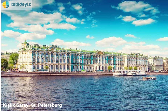 St Petersburg Gezilecek Yerler Kışlık Saray