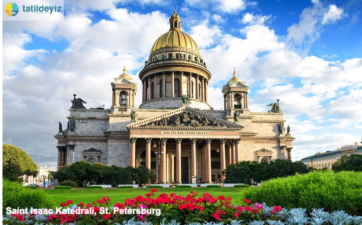 St Petersburg Gezilecek Yerler Saint Isaac Cathedral